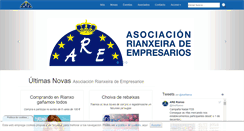 Desktop Screenshot of empresariosderianxo.com