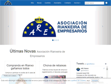 Tablet Screenshot of empresariosderianxo.com